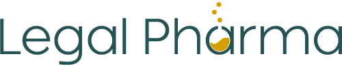 Logotipo de Legal Pharma, asesoría legal en salud, cosmética y dispositivos médicos.